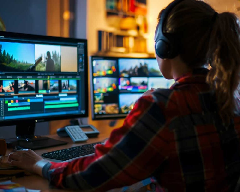 woman-video-editor-computer